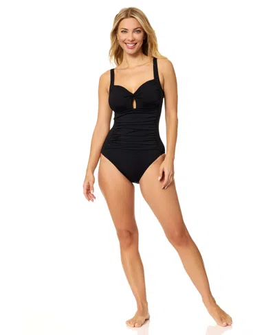 Island Escape Women's Sweetheart Neck Underwire One-piece Swimsuit, Macy's Exclusive In Multi