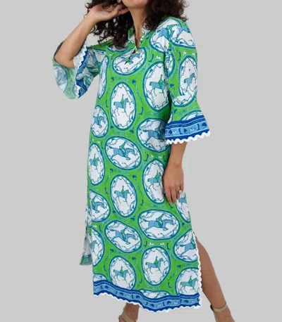 Islapayal Como Midi Dress In Green