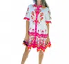 Islapayal Lisbon Classic Shirt Dress In Lotus White In Multi