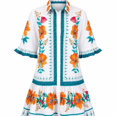 Islapayal Orange / Green / White Lisbon Mini In Multi