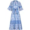 Islapayal Women's Ascot Maxi In Blue