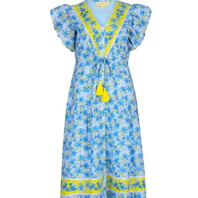 Islapayal Women's Blue Amalfi Maxi