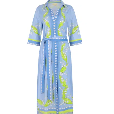 Islapayal Women's Blue Rhea Midi