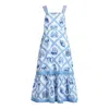 Islapayal Women's Blue / White Sundress