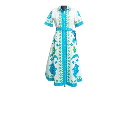 Islapayal Women's Chelsea Shirtdress In Green
