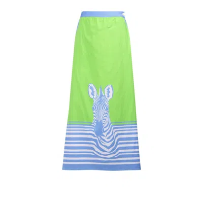 Islapayal Women's Green Aix Skirt