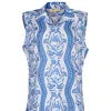 Islapayal Women's Harbor Top In Blue