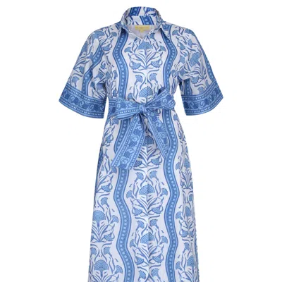 Islapayal Women's Sienna Midi In Blue