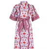 Islapayal Women's Sienna Midi In Red