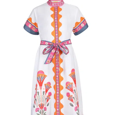 Islapayal Women's Sydney Shirtdress In White