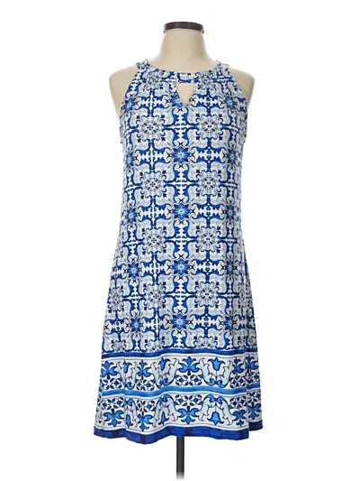 Pre-owned Isle By Melis Kozan Casual Dress In Blue