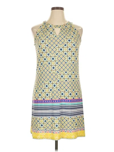Pre-owned Isle By Melis Kozan Casual Dress In Yellow