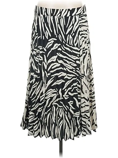 Pre-owned Isle By Melis Kozan Casual Skirt In White