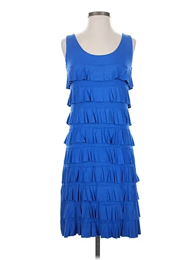 Pre-owned Isle By Melis Kozan Cocktail Dress In Blue