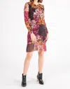 ISLE BY MELIS KOZAN EDIE DRESS IN TINTO MESH