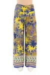 Isle By Melis Kozan Lagoon Pant In Disguise In Animal Print