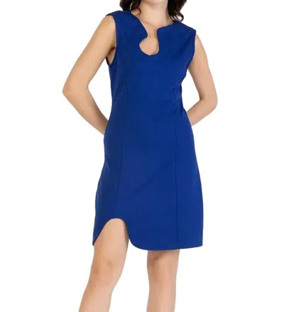 Isle By Melis Kozan Veronica Maritime Dress In Blue