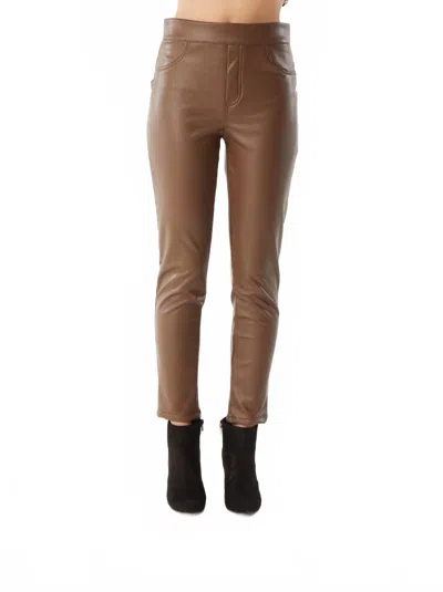 Isle By Melis Kozan Women's 4 Pocket Pants In Mocha In Brown