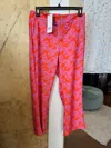 Isle By Melis Kozan Women's Kick Crop Pant In Ville Rose In Multi