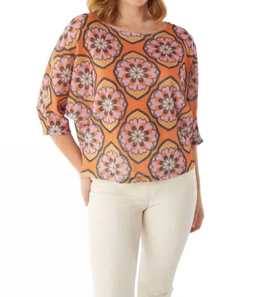 Isle Cinderella Dodi Top In Citrus In Orange