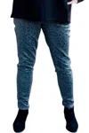 Isle Narrative Pants In Teal In Blue