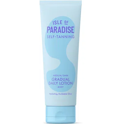 Isle Of Paradise Gradual Daily Lotion - Medium/dark 250ml