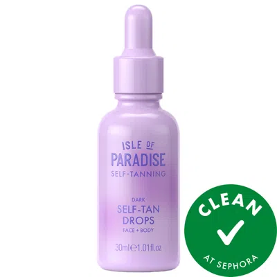 Isle Of Paradise Self-tan Face Drops Dark 1.01 oz / 30 ml