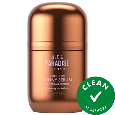 Isle Of Paradise Sunny Serum Instant Face Bronzer 1.01 Oz/30 ml