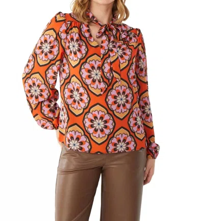 Isle The Cinderella Blouse In Citrus In Multi