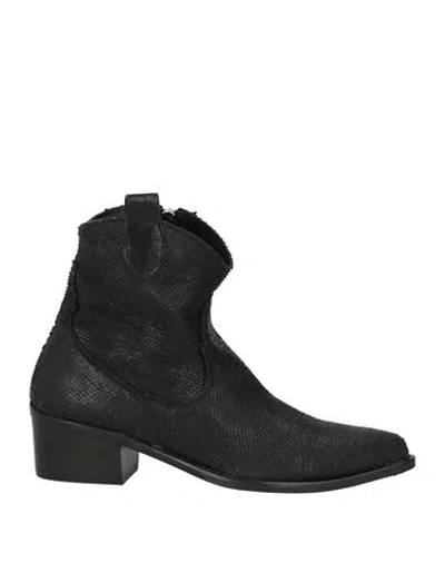 Islo Isabella Lorusso Woman Ankle Boots Black Size 7 Leather