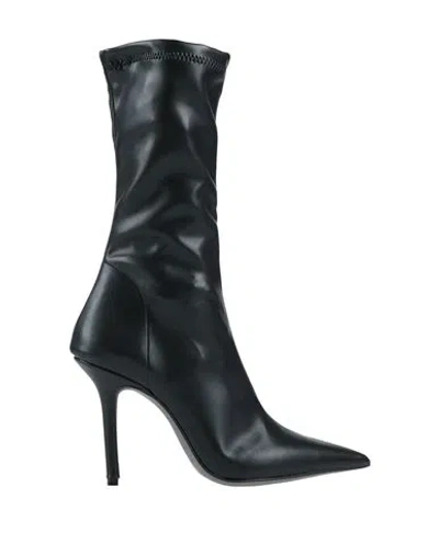 Islo Isabella Lorusso Woman Ankle Boots Black Size 11 Textile Fibers