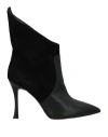 Islo Isabella Lorusso Woman Ankle Boots Black Size 10 Soft Leather In Black