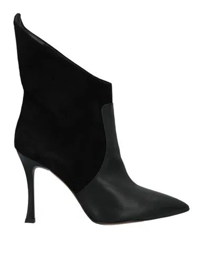 Islo Isabella Lorusso Woman Ankle Boots Black Size 10 Soft Leather
