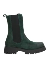 Islo Isabella Lorusso Woman Ankle Boots Green Size 8 Leather In Green