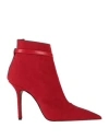 Islo Isabella Lorusso Woman Ankle Boots Red Size 11 Textile Fibers In Red