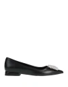 Islo Isabella Lorusso Woman Ballet Flats Black Size 10 Synthetic Fibers