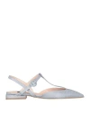 Islo Isabella Lorusso Woman Ballet Flats Pastel Blue Size 11 Textile Fibers