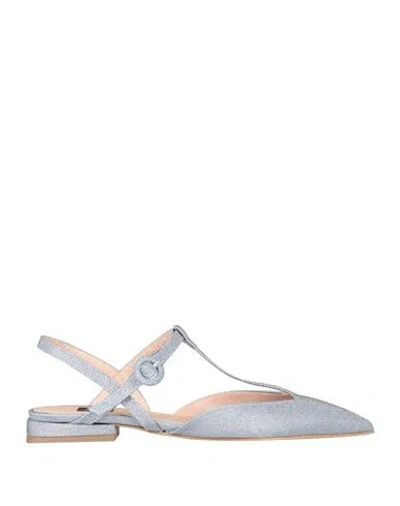 Islo Isabella Lorusso Woman Ballet Flats Pastel Blue Size 11 Textile Fibers