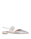 Islo Isabella Lorusso Ballet Flats In Silver