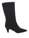Islo Isabella Lorusso Woman Knee Boots Black Size 7 Soft Leather