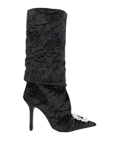 Islo Isabella Lorusso Woman Boot Black Size 8 Textile Fibers