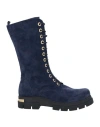 Islo Isabella Lorusso Woman Boot Blue Size 8 Leather