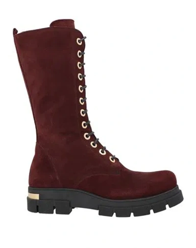 Islo Isabella Lorusso Woman Boot Brick Red Size 7 Leather