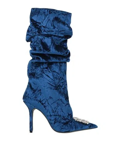 Islo Isabella Lorusso Woman Boot Light Blue Size 8 Textile Fibers