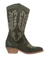 Islo Isabella Lorusso Woman Boot Military Green Size 7 Leather