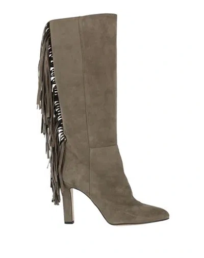 Islo Isabella Lorusso Woman Boot Military Green Size 8 Leather