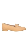 Islo Isabella Lorusso Woman Loafers Beige Size 8 Leather In Beige