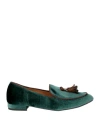 Islo Isabella Lorusso Woman Loafers Emerald Green Size 8 Textile Fibers