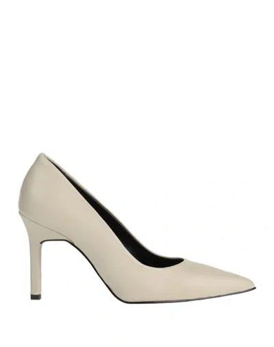 Islo Isabella Lorusso Woman Pumps Beige Size 10 Soft Leather