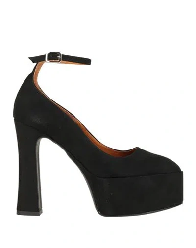Islo Isabella Lorusso Woman Pumps Black Size 7 Textile Fibers